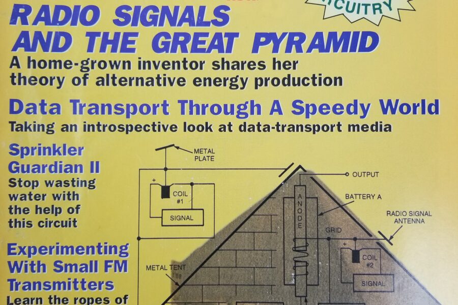 NEW LISTING! FREE SHIPPING! Poptronics Magazine September 2001 Radio Signal Sprinkler Gaurdian Small FM Xmit