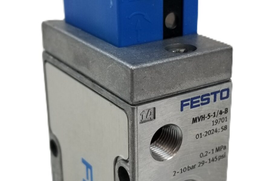 NEW LISTING! FREE SHIPPING! FESTO MVH-5-1/4-B Air Solenoid Valve 32 MM 2-10 Bar NEW