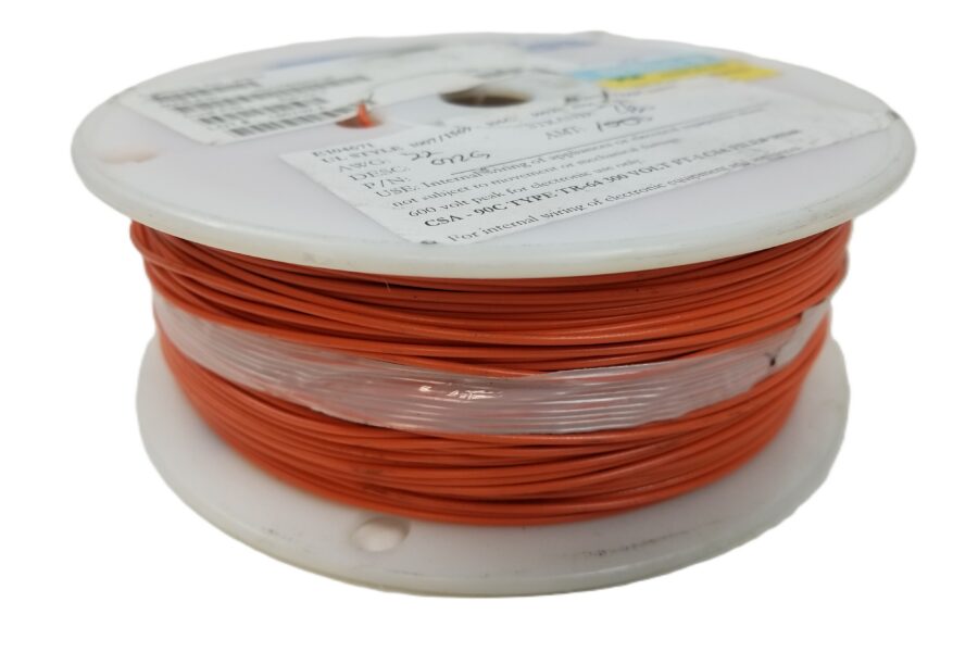 NEW LISTING! FREE SHIPPING! 1,000ft AllCable E104671 Hook-Up Wire 22 AWG 300V 7/30 Strand Orange NEW