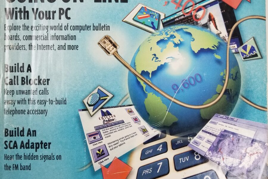 NEW LISTING! FREE SHIPPING! Popular Electronics Magazine June 1994 Lego Control Lab HowTo Split Power Supply