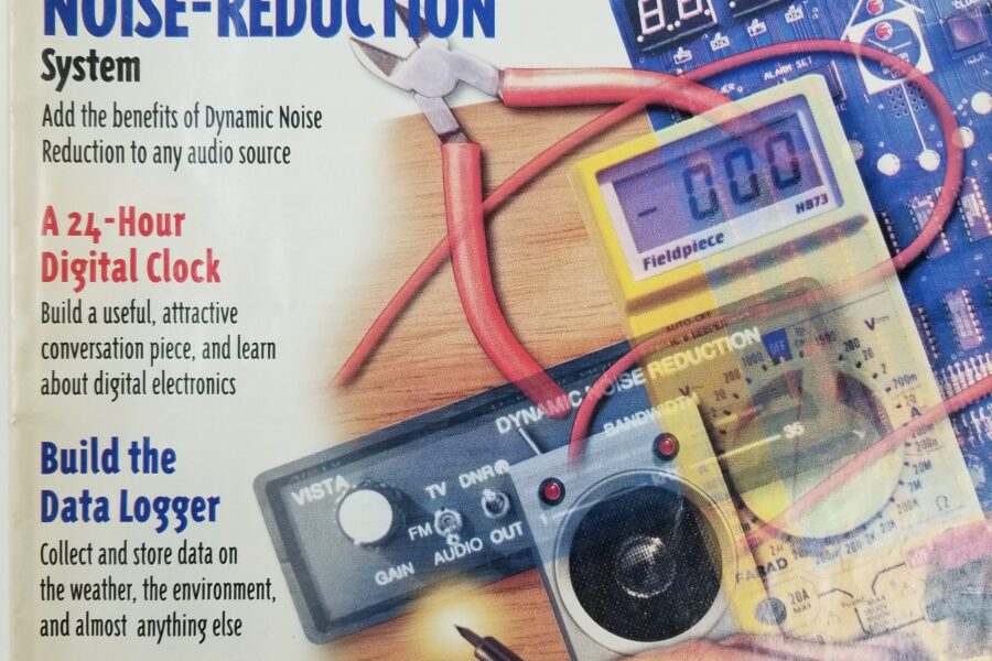 NEW LISTING! FREE SHIPPING! Popular Electronics Magazine July 1994 Noise Reduction Build the Data Logger