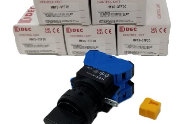 NEW LISTING! FREE SHIPPING! 5 IDEC HW1S-3TF20 3-Position Selector Switch 2NO Panel Mount 22mm Maintained HW