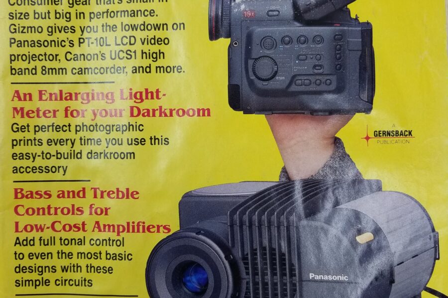 NEW LISTING! FREE SHIPPING! Popular Electronics Magazine April 1992 Build a Cable Tester Low Cost Amplifiers