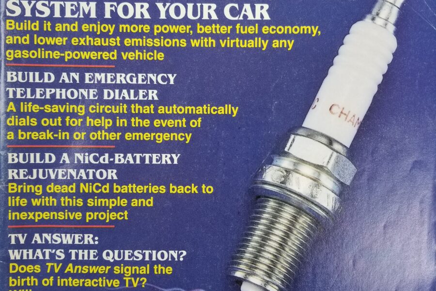 NEW LISTING! FREE SHIPPING! Popular Electronics Magazine September 1992 Build a NiCd-Battery Rejuvinator