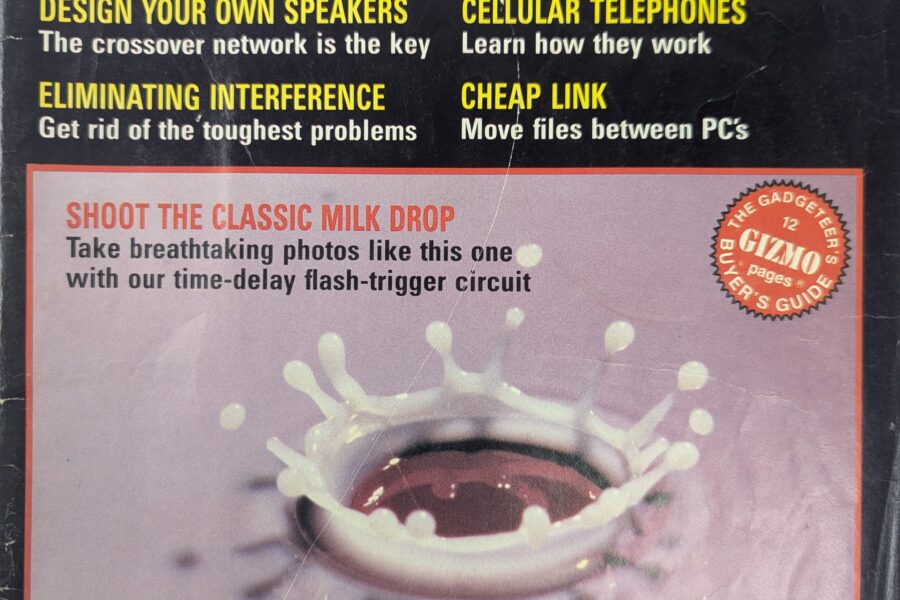 NEW LISTING! FREE SHIPPING! Popular Electronics Magazine March 1991 Build a Lava Lamp Build x4 Logic Probe