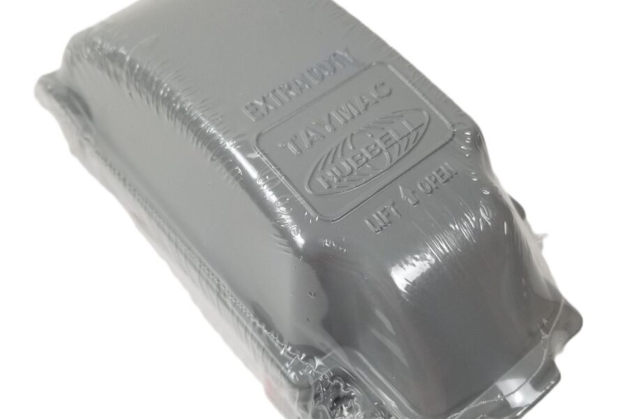 NEW LISTING! FREE SHIPPING! TayMac MX3200 Receptacle Weatherproof Vertical 3.125″ Deep Gray 8-In-1 NEW