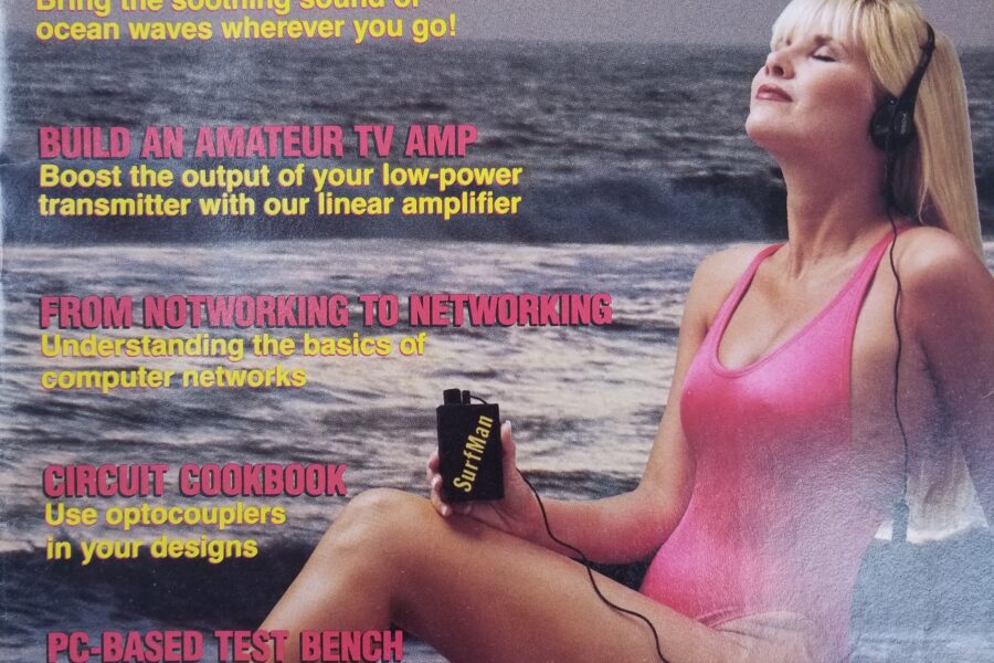 NEW LISTING! FREE SHIPPING! Radio-Electronics Magazine August 1992 Sea Sound Generator Optocoupler Devices