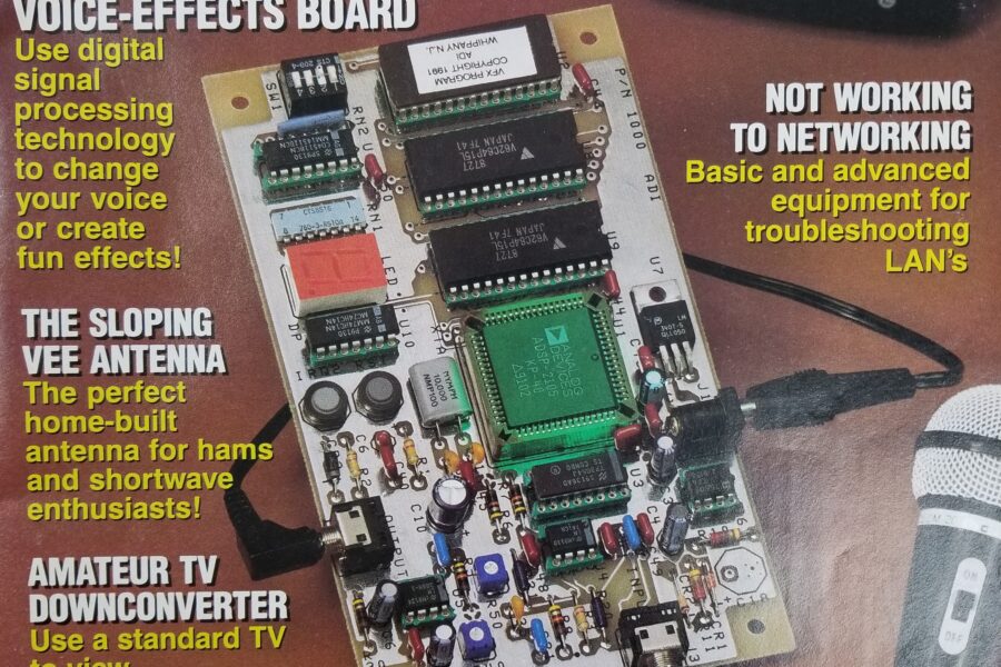 NEW LISTING! FREE SHIPPING! Radio-Electronics Magazine September 1992 Build Voice Effects Board 555 Timer