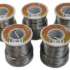 NEW LISTING! FREE SHIPPING! 5lb Canfield Stained Glass Quality Solder 60/40 .125inch Diameter Solid Wire NEW