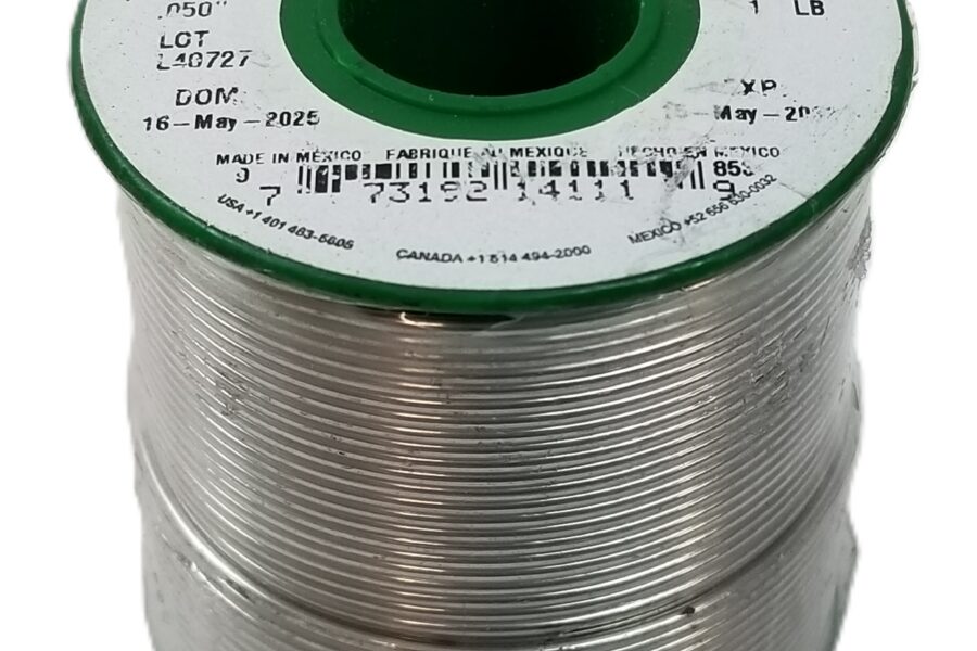 NEW LISTING! FREE SHIPPING! 1lb SAC305 AIM Wire Solder .050″ 1.3mm Dia No Clean 2.5%Glow Core Flux 14111 NEW