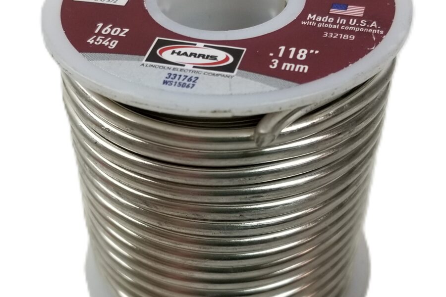 NEW LISTING! FREE SHIPPING! 1lb Harris Worthington 331762 Solder-Safe Pb Free Silver Bearing .118″ 3mm NEW