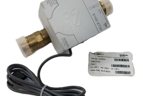 NEW LISTING! FREE SHIPPING! DIEHL 3120281 Hydrus Water Meter 5/8″x3/4″ Ultrasonic Type 173 IP68 Digital NEW