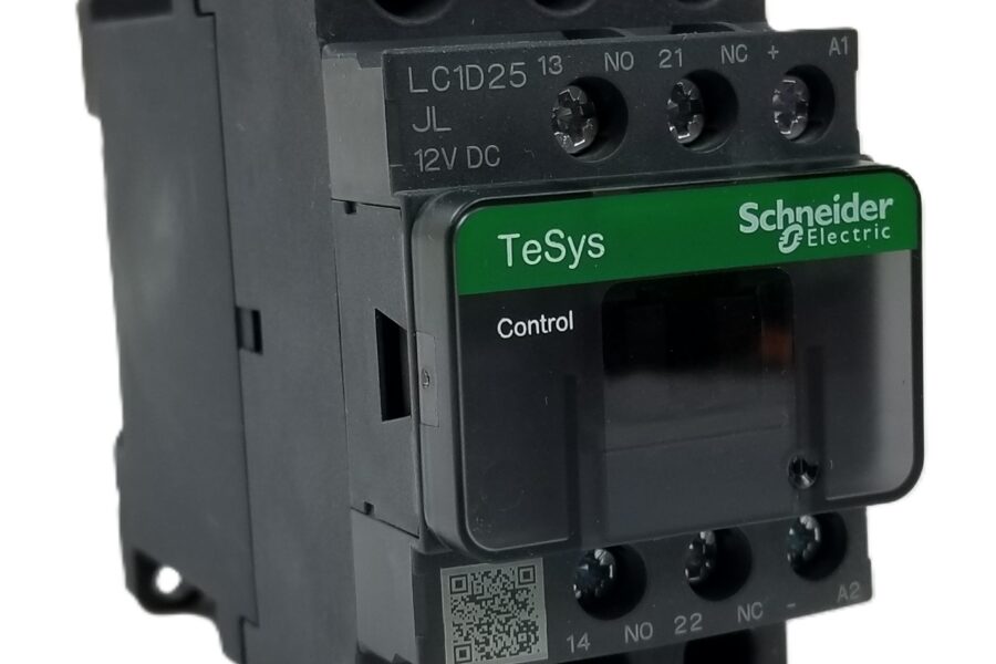 NEW LISTING! FREE SHIPPING! Schneider Electric LC1D25JL Tesys Contactor 480VAC 25A 12VDC Coil 3 Pole NEW
