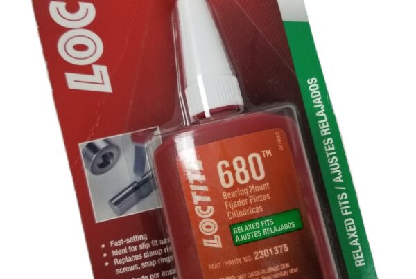 NEW LISTING! FREE SHIPPING! LOCTITE 680 2301375 High Strength Bearing Mount Adhesive Green 36ml High Temp NEW