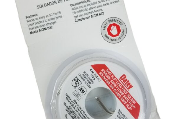 NEW LISTING! FREE SHIPPING! Oatey 530622 Safe-Flo Solder 4oz Lead Free Silver Bearing Potable WaterPipe HVAC