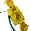 NEW LISTING! FREE SHIPPING! Molex Woodhead 1301460125 Watertite Extreme Duplex Receptacle NEMA 5-20 20A 125V