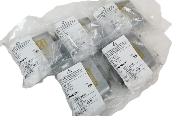 NEW LISTING! FREE SHIPPING! 5 BURNDY WCY59 WEJTAP Connector 123184 Run 4/0-2/0 Tap 4/0-2/0 Yellow NEW