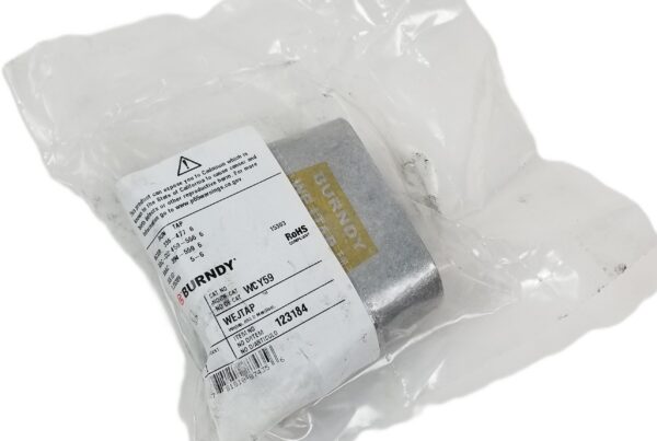 NEW LISTING! FREE SHIPPING! BURNDY WCY59 WEJTAP Connector 123184 Run 4/0-2/0 Tap 4/0-2/0 Yellow NEW