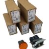 NEW LISTING! FREE SHIPPING! 5 Schneider XB4BVM5 Orange LED Pilot Light Panel Mount 22mm  230-240Vac MetalNEW