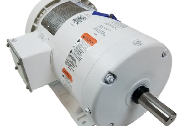 NEW LISTING! FREE SHIPPING! Leeson 121869.00 Washdown Duty Motor 1.5 HP 1750 RPM 3 Phase C145T17WB23A NEW