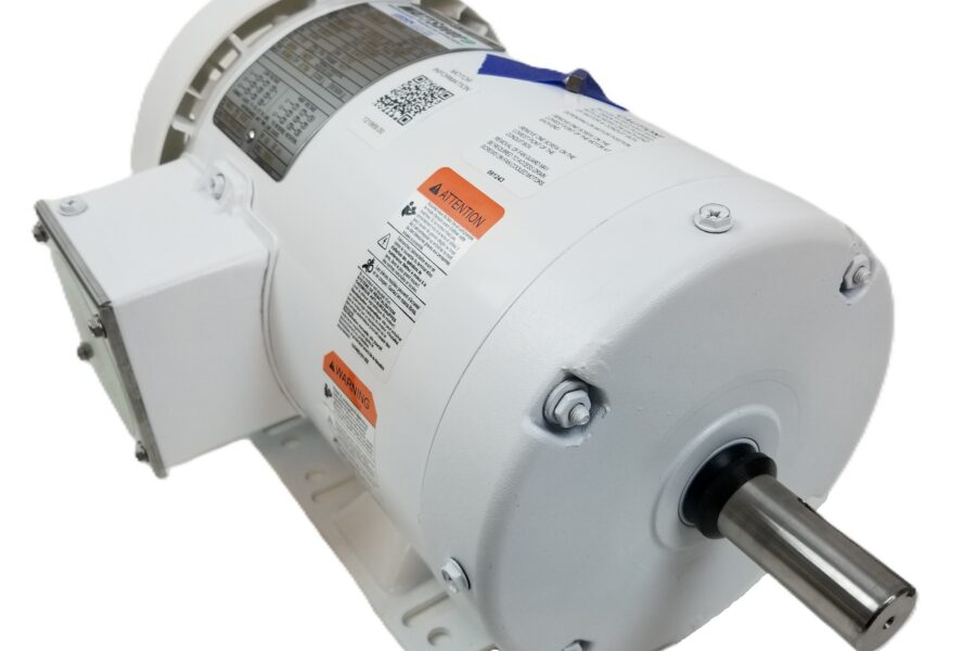 NEW LISTING! FREE SHIPPING! Leeson 121869.00 Washdown Duty Motor 1.5 HP 1750 RPM 3 Phase C145T17WB23A NEW