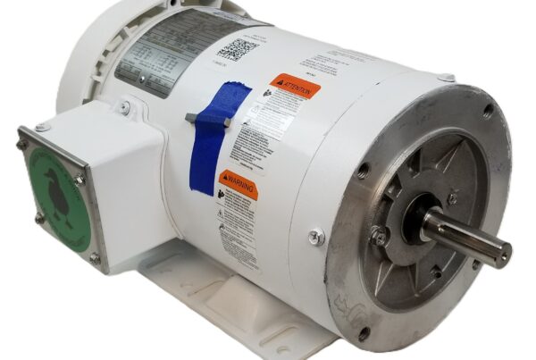 NEW LISTING! FREE SHIPPING! Leeson 119482.00 Washdown Duty Motor 2HP 3490 RPM 3Phase C6T34WK33A 230/460V NEW