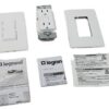 NEW LISTING! FREE SHIPPING! Pass & Seymour Legrand WNREZK15WH Radiant Easy Switched Outlet Kit White 15A NEW