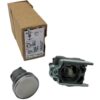 NEW LISTING! FREE SHIPPING! Schneider XB4BVM1 White LED Pilot Light Panel Mount 22mm  230-240Vac Metal NEW