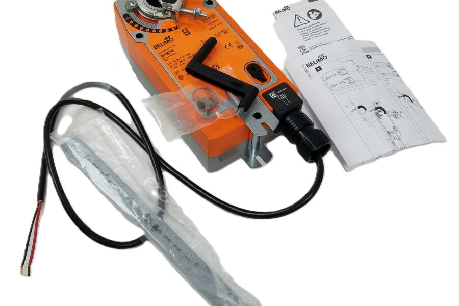 NEW LISTING! FREE SHIPPING! Belimo AFB24 Spring Return Damper Actuator 24V AC/DC 180 in-lb HVAC NEW