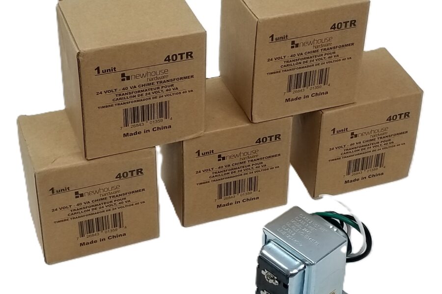 NEW LISTING! FREE SHIPPING! 5 Newhouse Hardware 40TR  Doorbell Chime Transformer In:120V Out:24V 40VA NEW